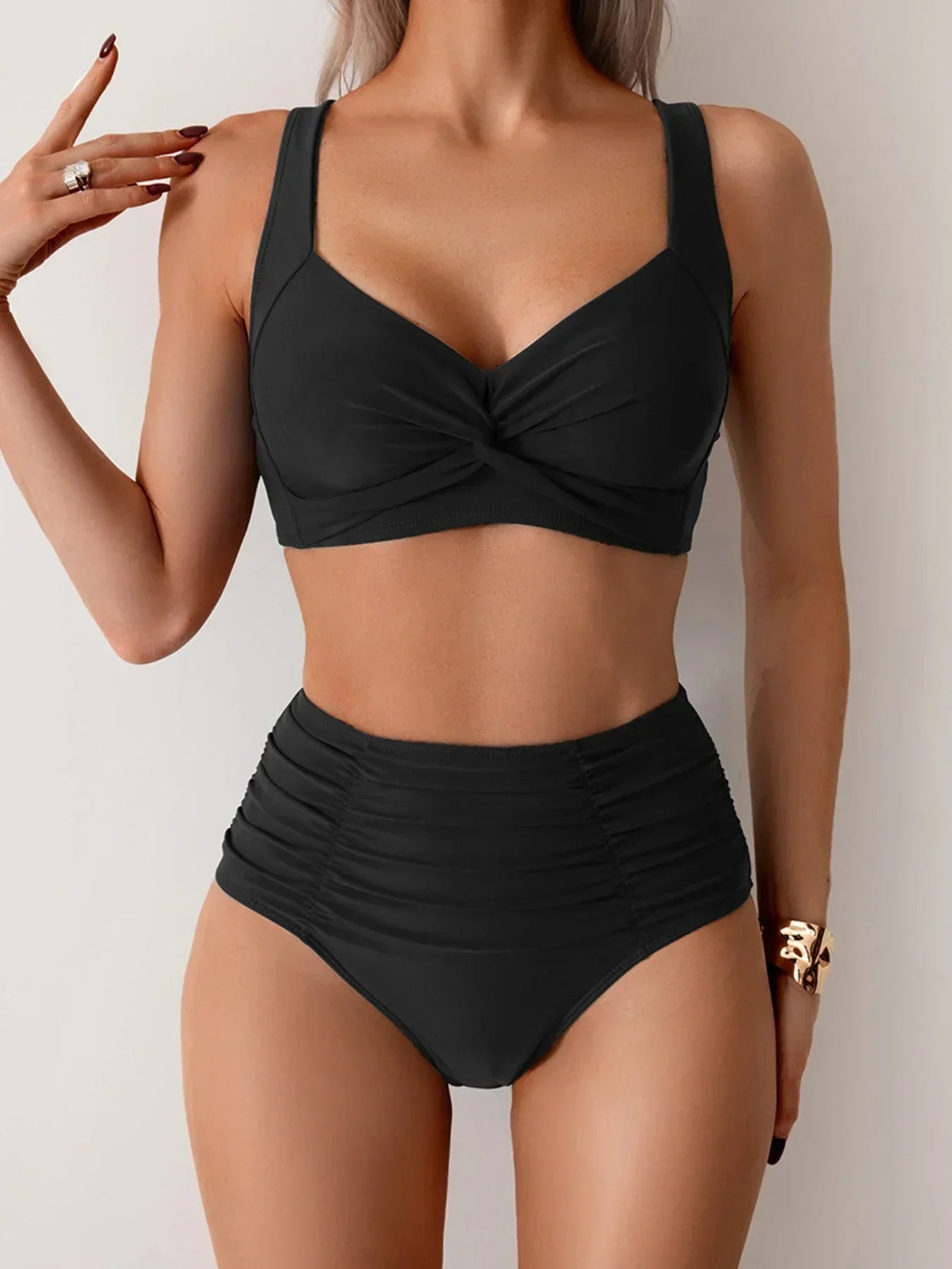 Laluna® | Bikini komplet sa visokim strukom za leto