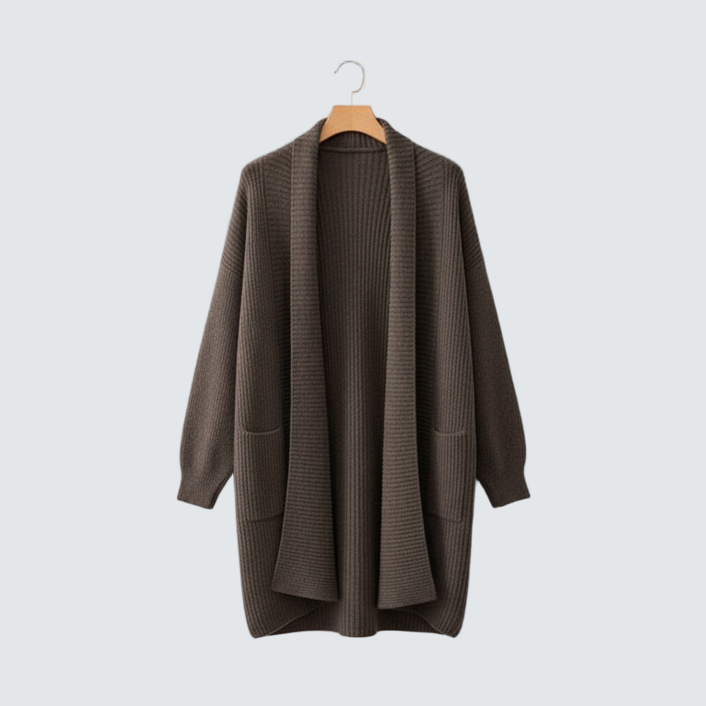 Veronika | Elegantan dugi kardigan sa džepovima