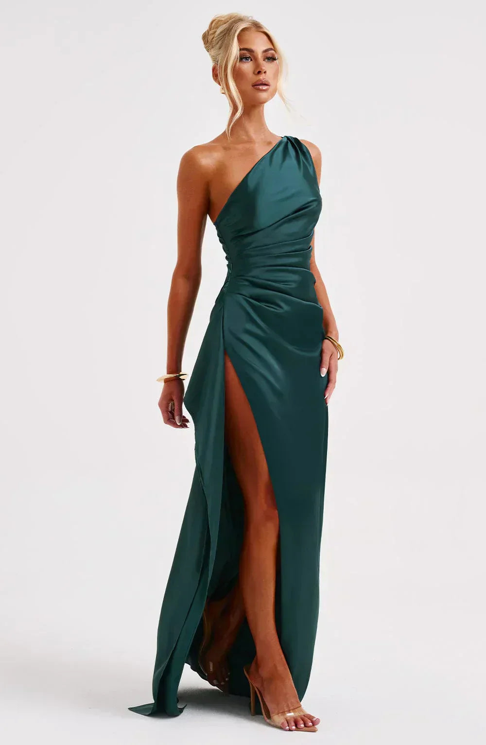 Grace | Saten Maxi Haljina