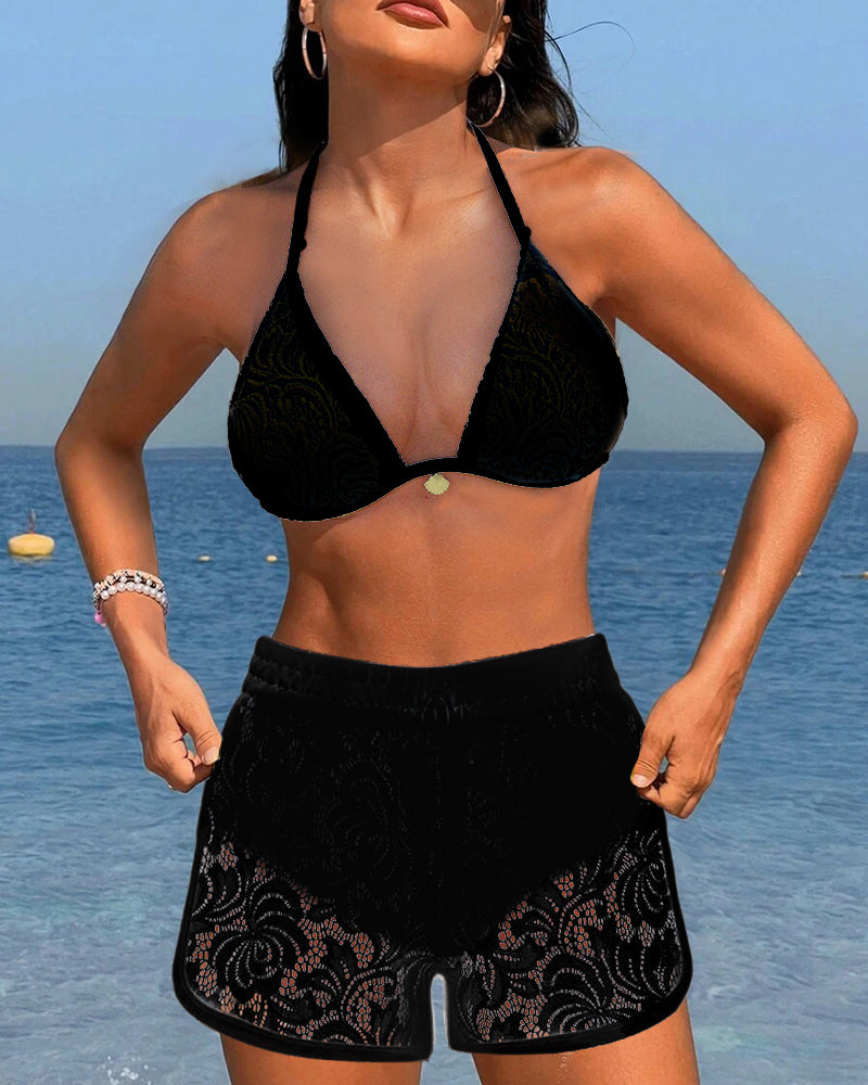 Laluna® | Elegantan Čipkani Bikiniset