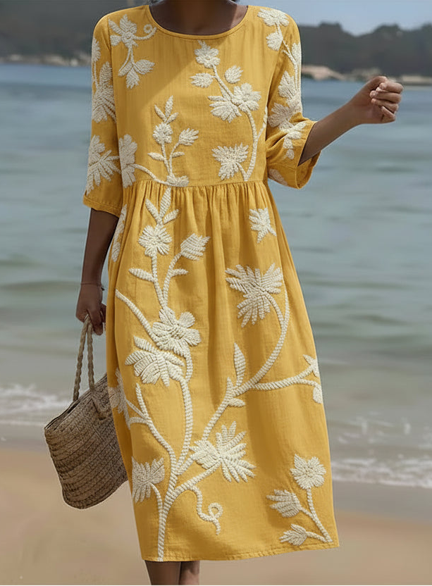Lauren | Elegantna Cvjetna Haljina