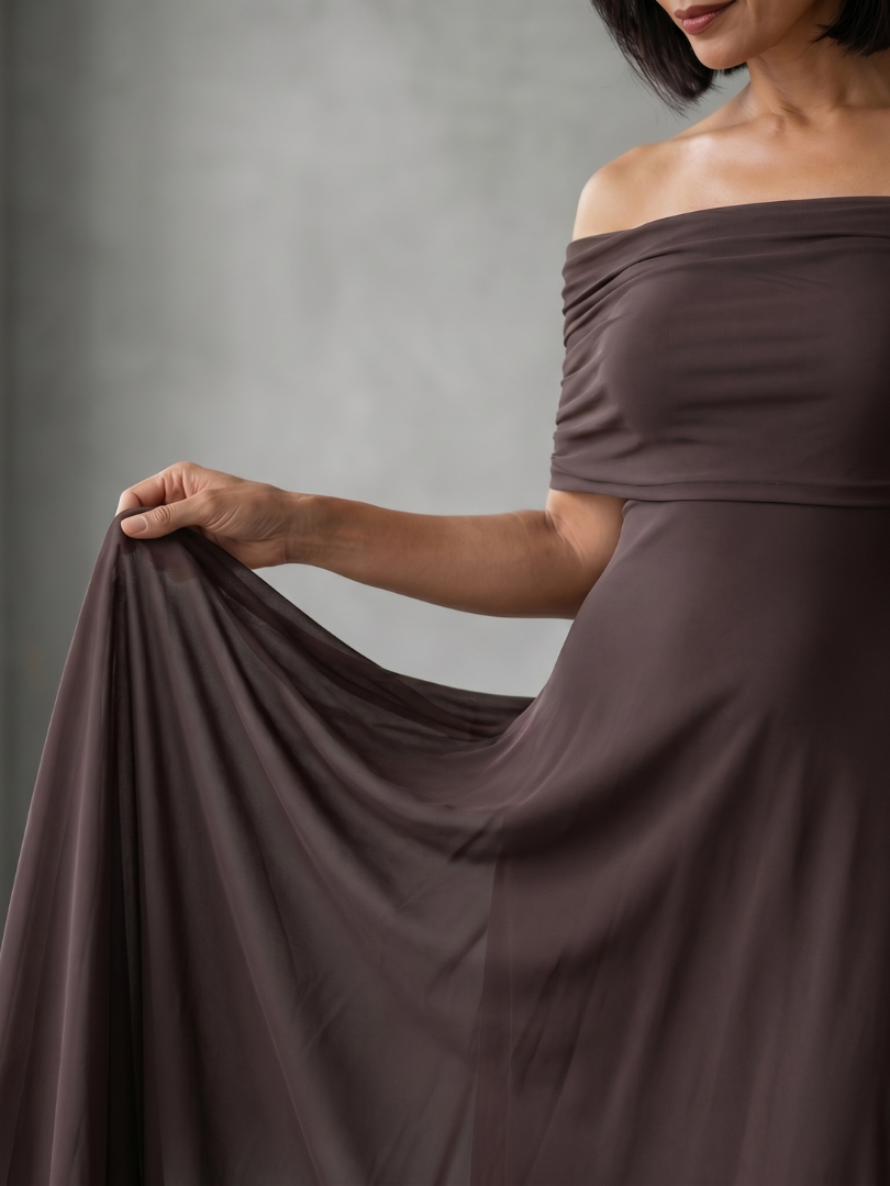 Kristina  | Halter Midi Haljina