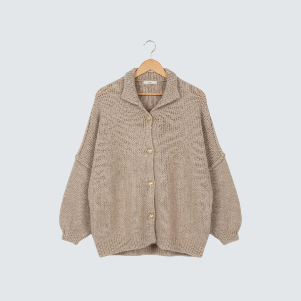 Elena | Oversize Pleteni Kardigan