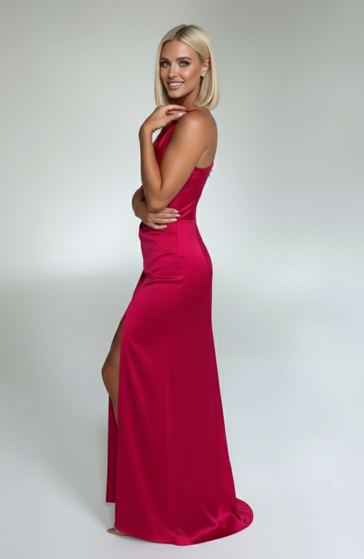 Grace | Saten Maxi Haljina