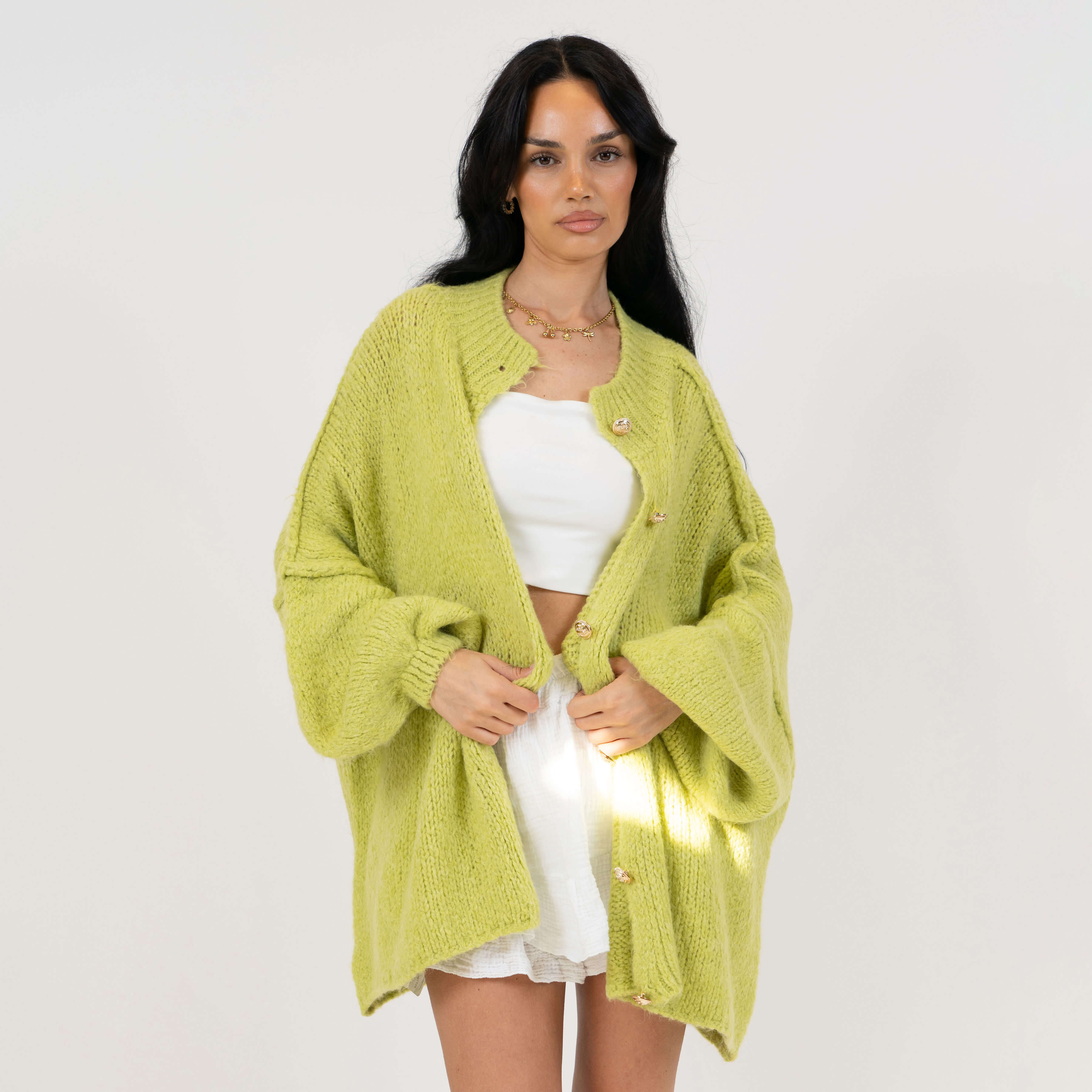 Elena | Oversize Pleteni Kardigan