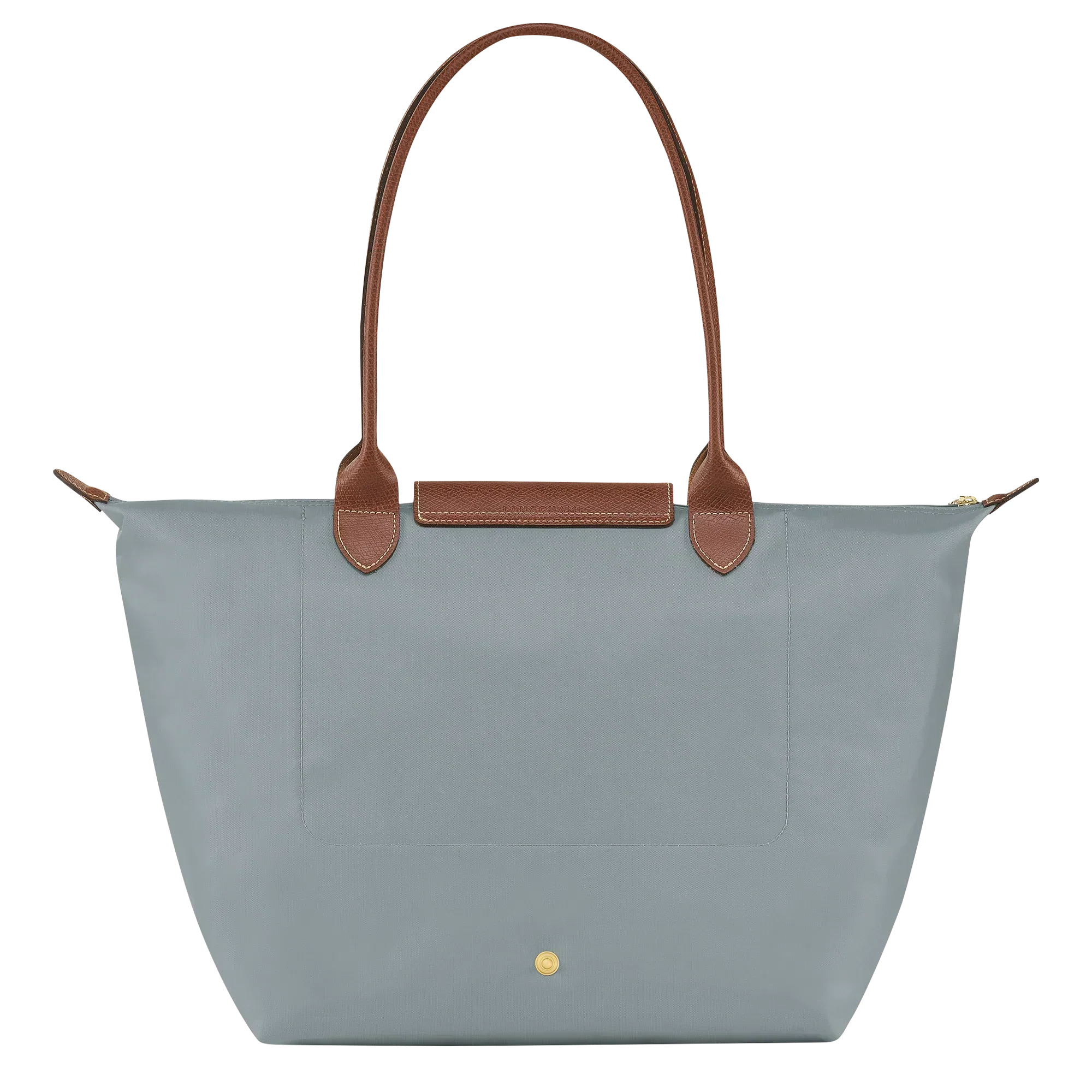 Longchamp - Velika Le Pliage torba, čelična