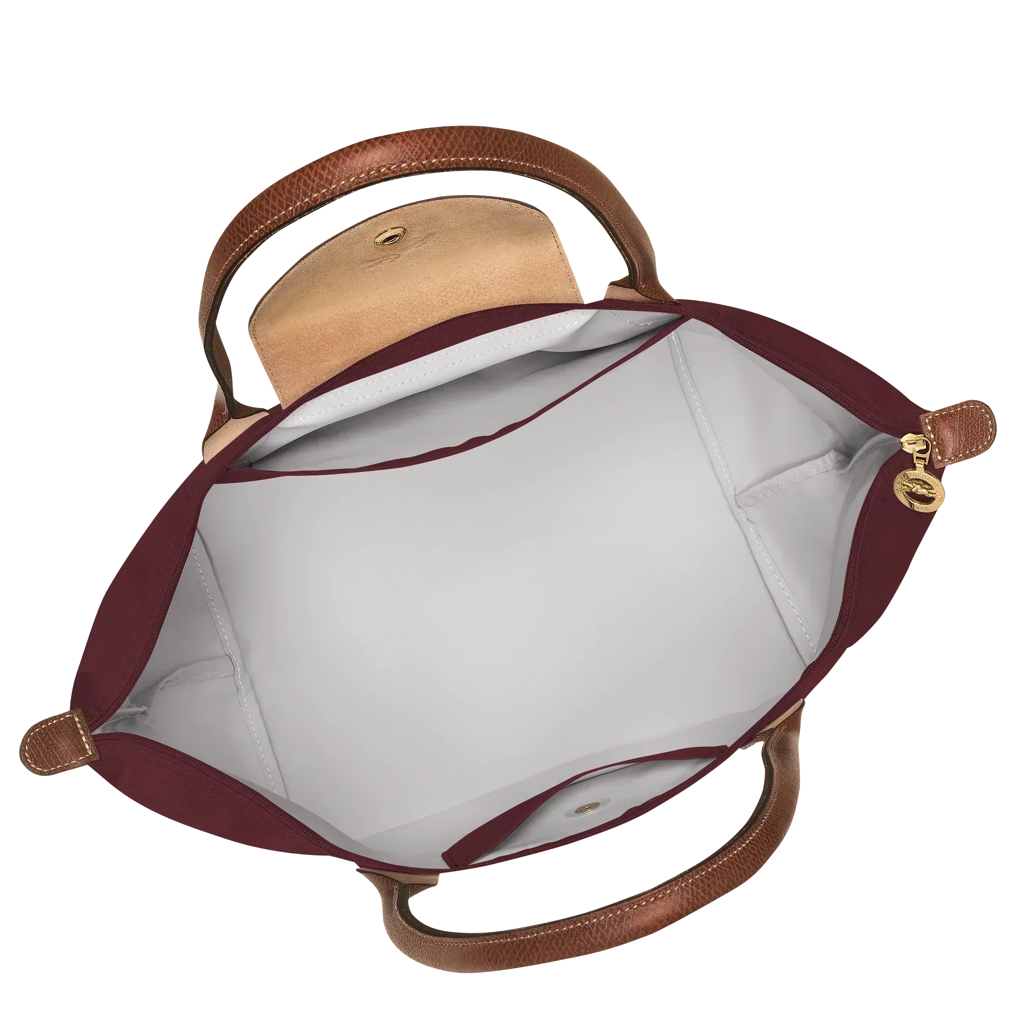 Longchamp - Velika Le Pliage torba, burgundac