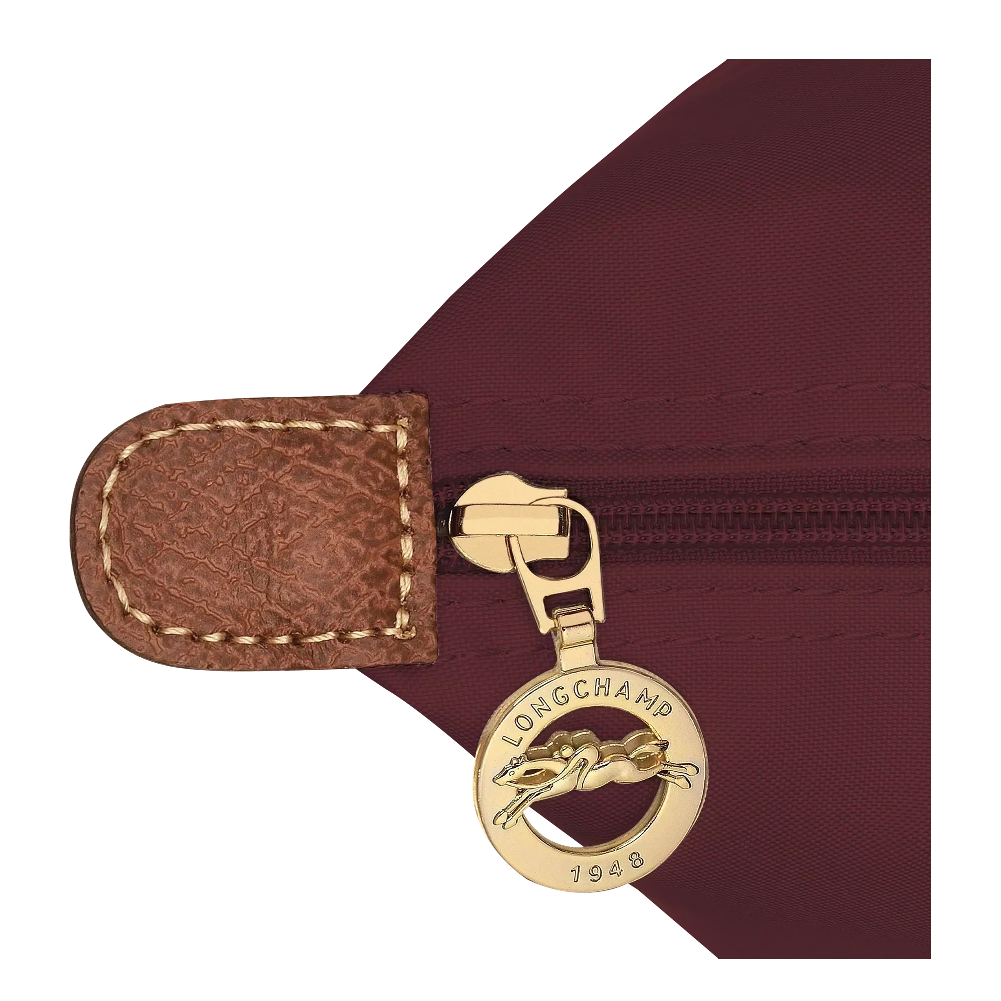 Longchamp - Velika Le Pliage torba, burgundac