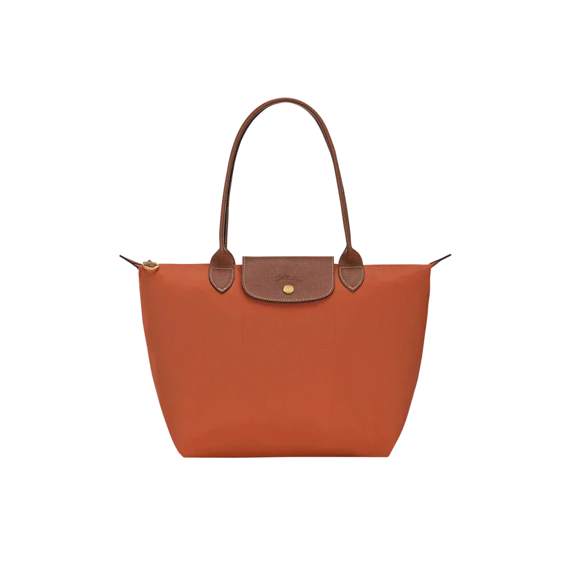Longchamp - Velika Le Pliage torba, Cigla