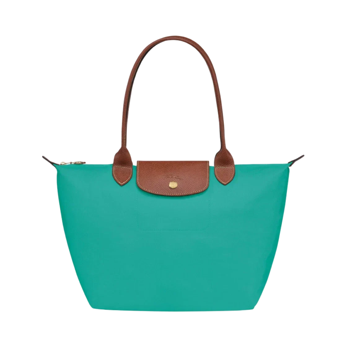 Longchamp - Velika Le Pliage torba, Tirkizna